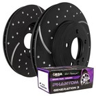 <!--F#f_0-->DIMP SLOTTED REAR RDA DISC BRAKE ROTORS & CERAMIC PADS FOR HOLDEN ADVENTURA 12/2 (For: Holden)<!--F/-->