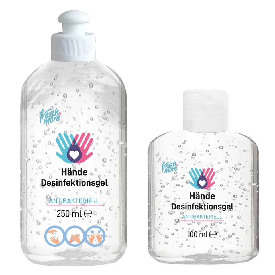 Fresh & More Hand-Desinfektionsgel Antibakterielles Desinfektionsmittel