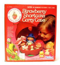 Vintage 1982 Kenner Strawberry Shortcake Carry Case