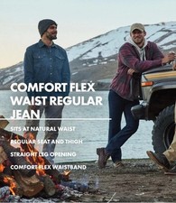 Wrangler Authentics Men's 10ZM1CSDS Regular Fit Comfort Waist Jeans