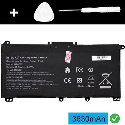DE Notebook AKKU Batterie 3630mAh 11.55V Battery kompatibel mit HP TPN-I133