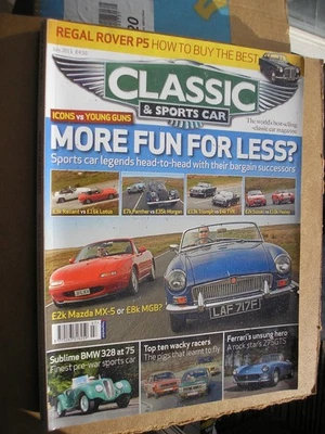 CLASSIC & SPORTS CAR MAGAZINE JULY 2011 - Image 1 of 4