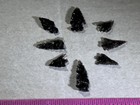 8 AUTHENTIC ARTIFACT OBSIDIAN BIRDPOINT ARROWHEADS GUNTHER WARNER VALLEY OREGON2 — photo 8