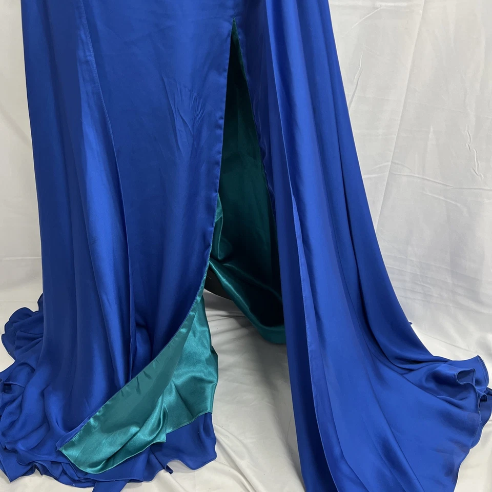 Vestido formal sin tirantes Tony Bowls talla 2 Foto 2 de 4