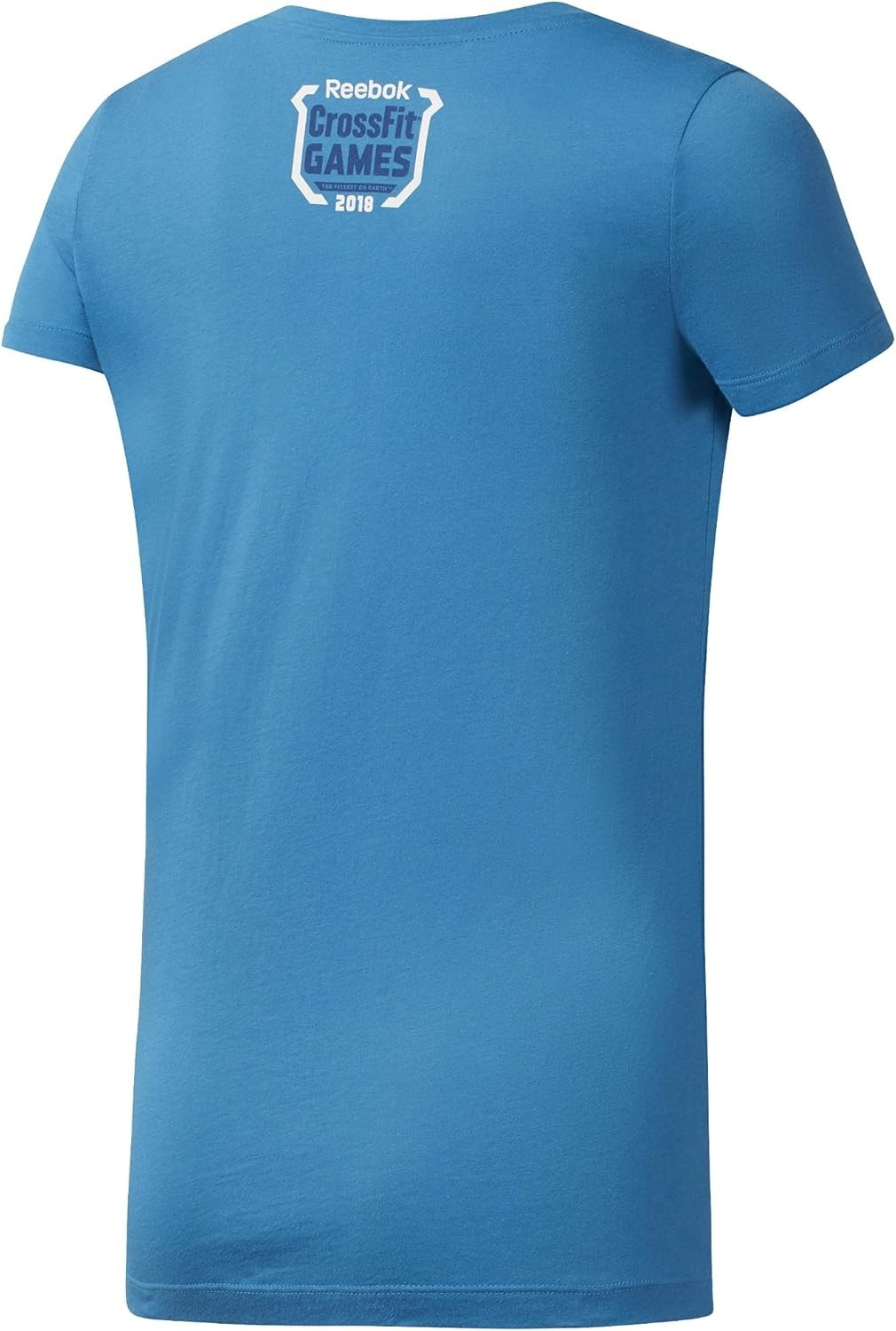 Reebok Women's CF Games Fittest On Earth Short-Sleeve T-Shirt, Blue, XS thumbnail 2