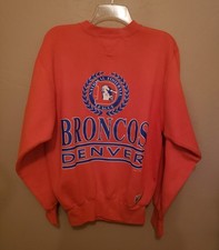 Vintage Denver Broncos Logo 7 Sweatshirt Sz Small
