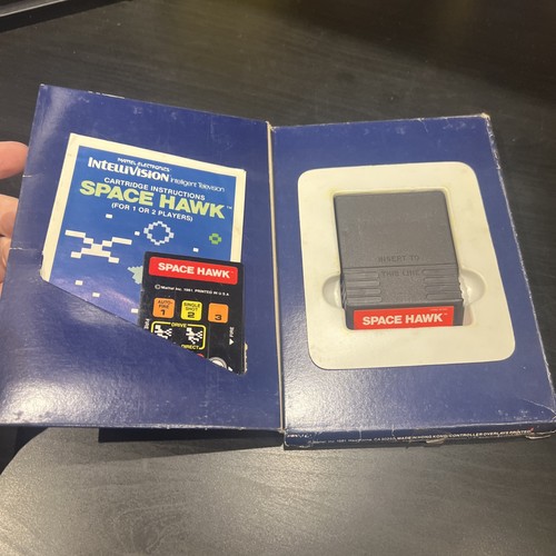 Jeu Mattel Intellivision – Space Hawk – 1979 – Action/Aventure (bon état)