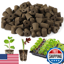 Bigmeta 100 Pcs Rooting Sponges, Starter Plugs for Seedlings & Cuttings, Rapid 0.43 per gallon