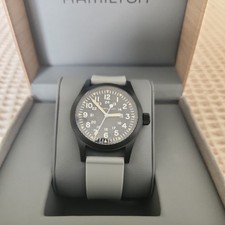Hamilton Khaki Field Mechanical Hand-Wound H69409930 Black PVD