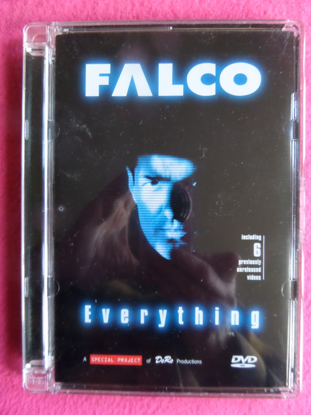 Falco Everything Live in Music Concert DVD Region 2
