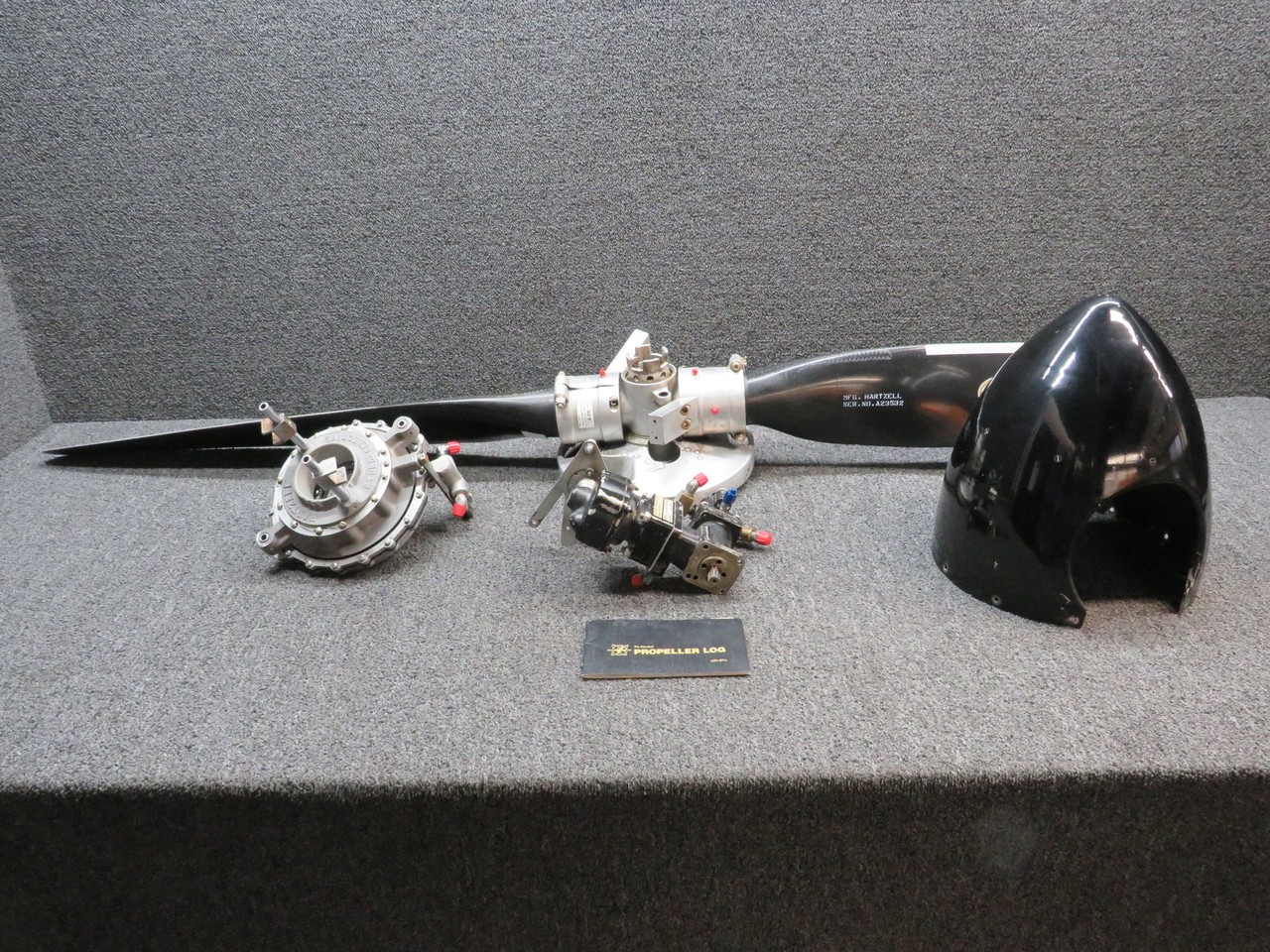 HC-12V20-7D Hartzell Propeller Kit W/ Logs, T-Drive, Transfer Unit, Spinner (COR
