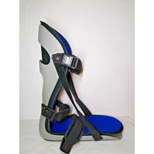 Walking Boot, Stability Brace Lg Ankle/Leg 3 Fully Adj. Straps Foam Padded