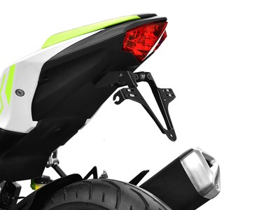 ZIEGER Basic Kennzeichenträger kompatibel mit Kawasaki Ninja 125 / Z125