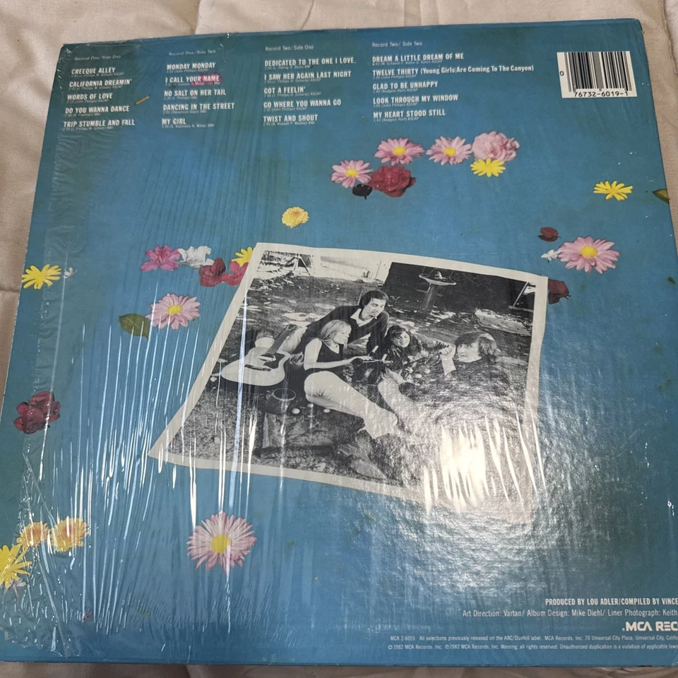 THE BEST OF THE MAMA'S & THE PAPAS  MCA2-6019 MCA Records Double Vinyl Album LP - Image 2 of 4