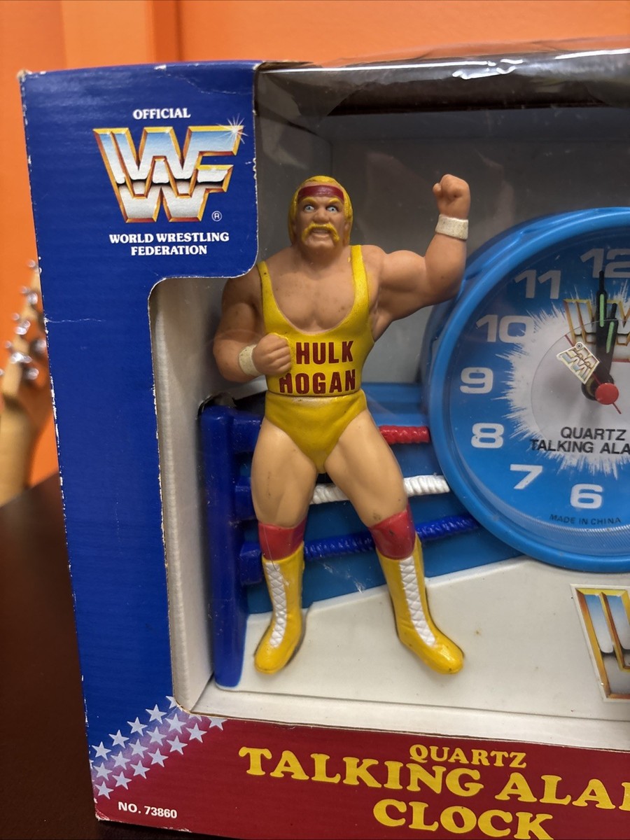 Hulk Hogan WWF Vintage Quartz Talking Alarm Clock | eBay