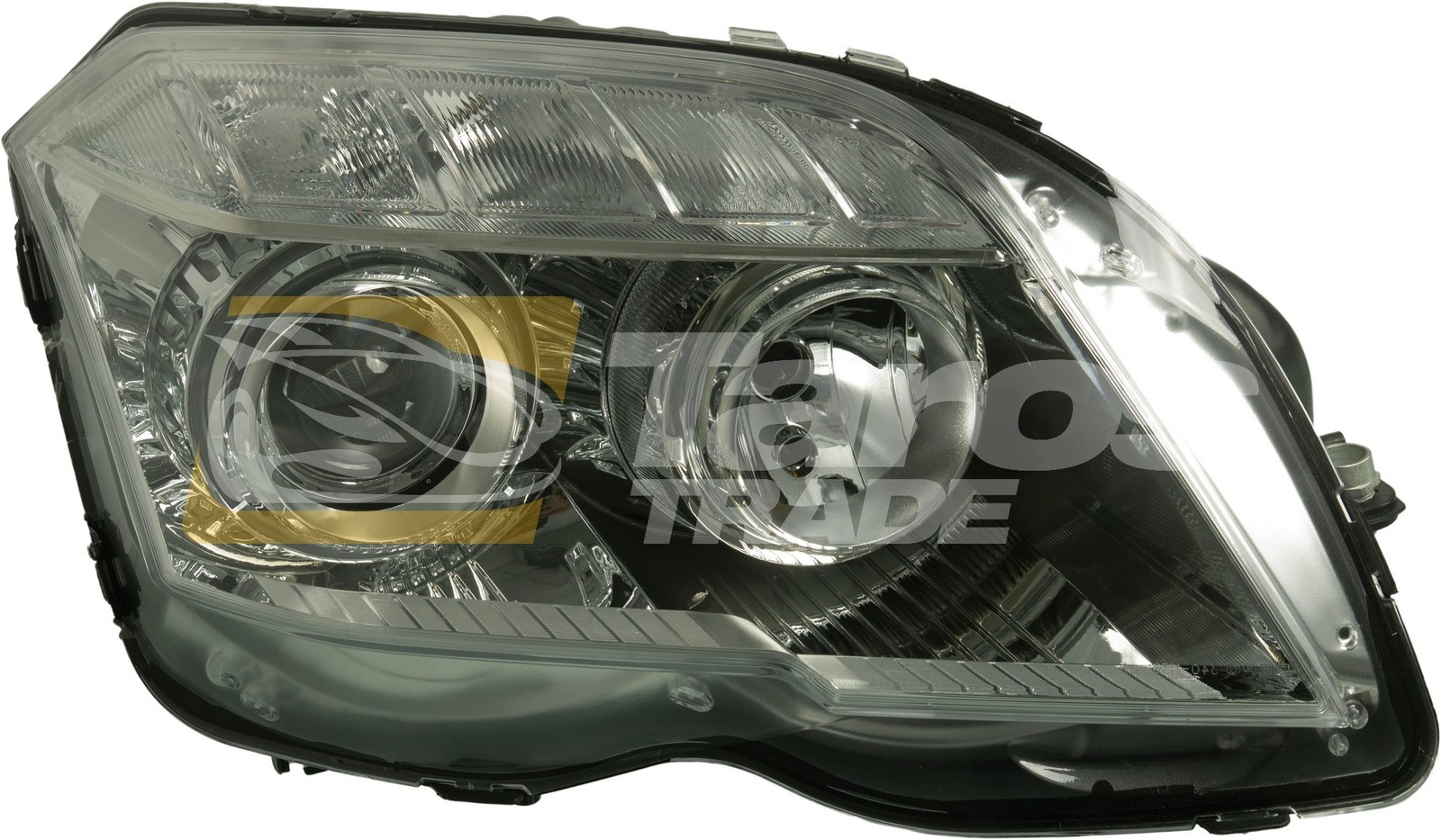 Phare avant droit Mercedes GLK X204 bloc optique premium en polycarbonate haute transparence