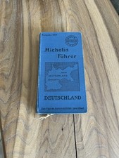 Exceptionnel 2 Eme Édition Guide Michelin 1911 Allemagne.