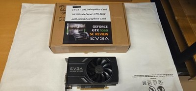 [USED] EVGA NVIDIA GeForce GTX 1060 6GB GDDR5 Graphics Card *TESTED AND WORKING*