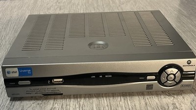 AT&T U-Verse Motorola VIP1200 Set Top Cable Box With Power Supply