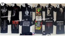 NEW  Rob Zombie Freaks on Parade Tour 2026 Florida Reprint T-Shirt.