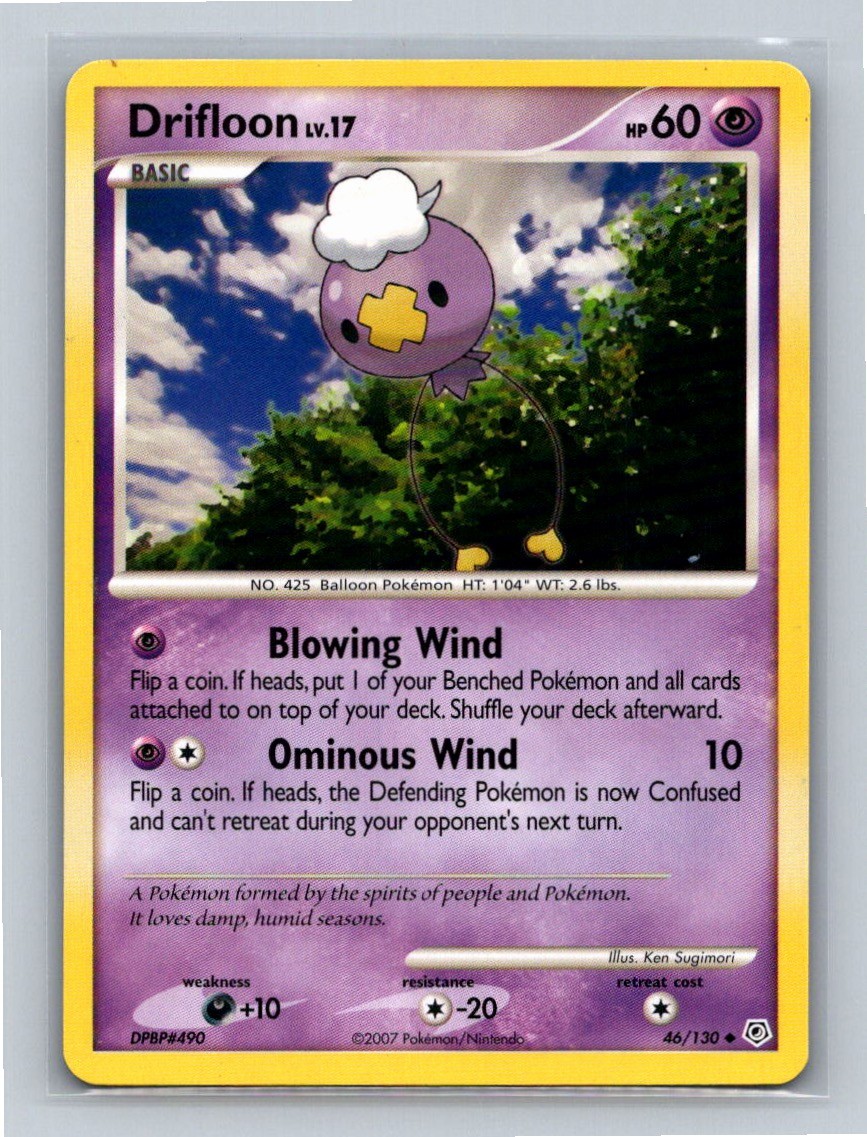 Drifloon 46/130 Diamond and Pearl Uncommon NM