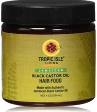 Tropic Isle Living Jamaican Black Castor Oil Hair Food 4oz