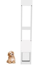 Cat Dog Door for Sliding Glass Door - Sliding Glass Small Pets Door with Lock