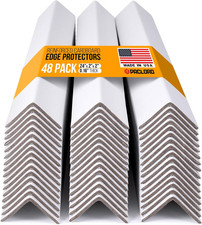 24" X 2" X 2" Reinforced Cardboard Edge Protectors, Pack of 48