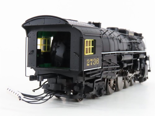 HO Proto 2000 Heritage 30012 C&O Chesapeake & Ohio 2-8-4 Steam #2736 - DCC Ready - Picture 6 of 21