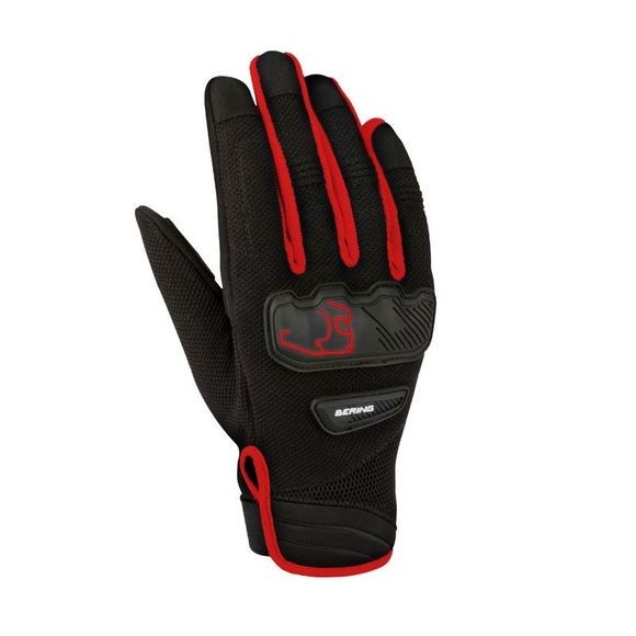 BERING YORK gants été homme en textile noir pour moto