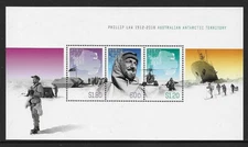 2012 AUSTRALIAN ANTARCTIC TERRITORY (AAT) Phillip Law Minisheet MNH