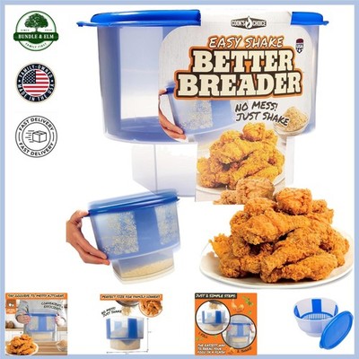 All-in-One Batter Breading Station for Fish, Meat, and Vegetable Coating
