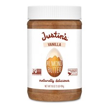Justin's Vanilla Almond Butter, Gluten-free, Non-GMO, 16 Ounce Pack of 1 