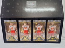 Kansas City Chiefs Super Bowl Funko gold 4-pack 12 Inch Vinyl Figures  LE 2023