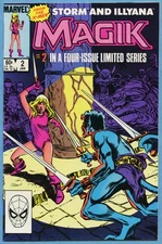 Magik #2 ~ direct ~ Marvel Comics ~ Illyana & Storm