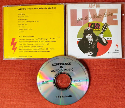 AC/DC Live From The Atlantic Studios  with bonustracks