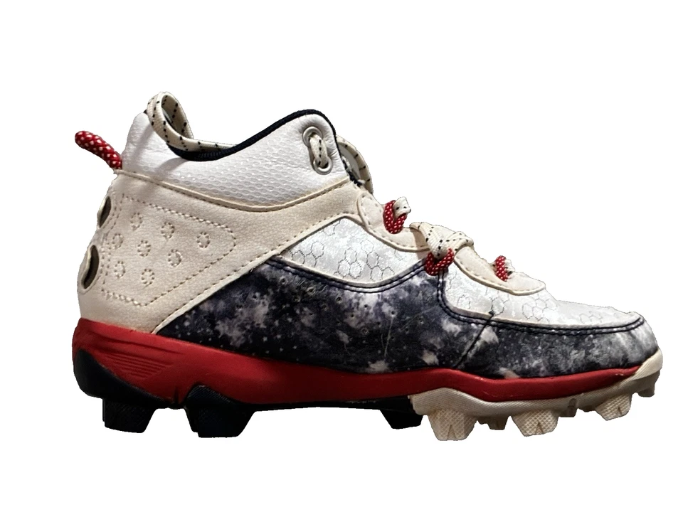 Boy’s Size 2Y Under Armour UA Bryce Harper 8 TPU USA Baseball Cleats Shoes NWOB - Image 3 of 4