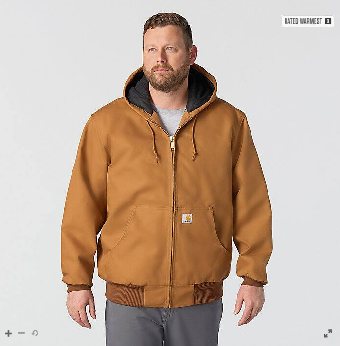 SALE OFF Carhartt Men's Iconic J140 Firm Duck Active Jacket
