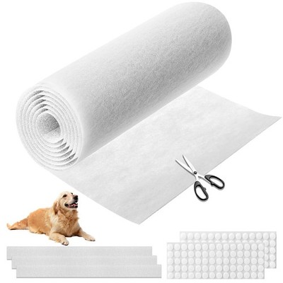 13 Air Filter Material -23 Ft² Cut to Fit Air Filter Media for Home HVAC, Fur...