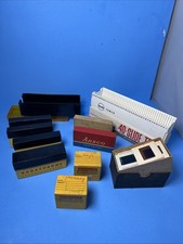 Vtg MCM Lot of 220 35mm Kodachrome  Anscochrome Slides  Trays- Cars, Family