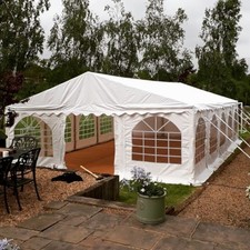 6x10m Professional DIY Marquee 650gsm PVC