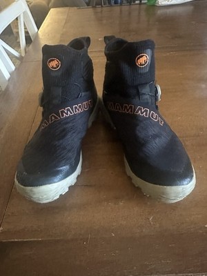 Mammut Ducan Mid GTX Men's Hiking Boots Size 9 BOA Lacing Excellent