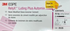 RelyX Plus Automix Value Pack 3 x 8.5gr - 3M ESPE - REF 3535 EXP 12/2026