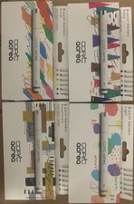 COPIC ACREA Paint Markers  Water-based Lot Of 4pkgs Vivid,light,deep,essential