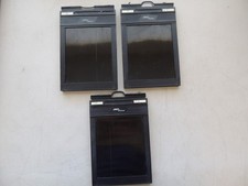 Fidelity Deluxe 4x5 Cut Sheet Film Holder: LOT of 3 Very Nice