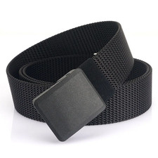 Big and Tall Mens Belt Breathable Canvas Webbing Adjustable Strap Extra Long