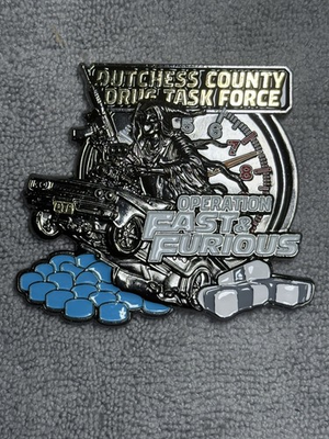 #ad #ad 💥RARE Dutchess County Drug Task Force NY Police Challenge Coin Narcotics DEA $68.00