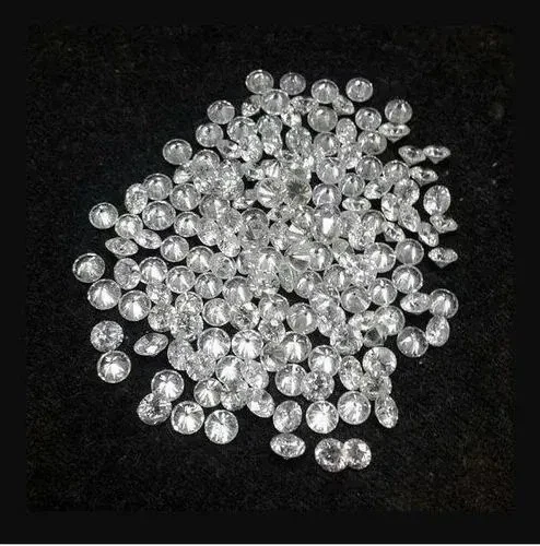 Lote de diamantes HTHP blancos sueltos 2,60 mm redondos, color D, si claridad, certificados Foto 4 de 4