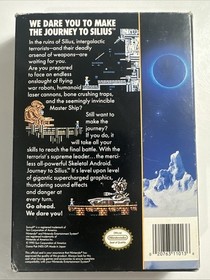 Journey to Silius (Nintendo, NES) Complete CIB - Tested