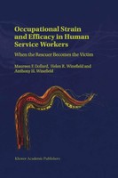 M. Dollard (U. A.) | Occupational Strain And Efficacy In Human Service Workers